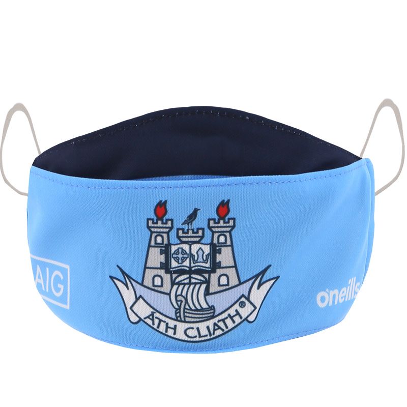 Dublin Reusable Face Mask Sky / Marine