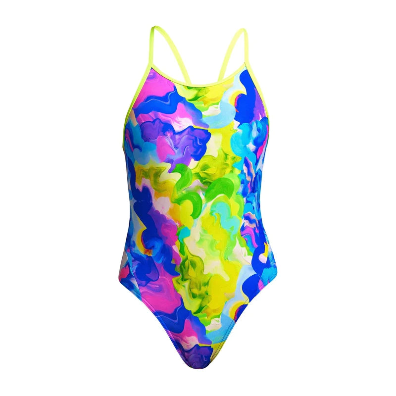 Girls Diamond Back One Piece Pablos Pizza
