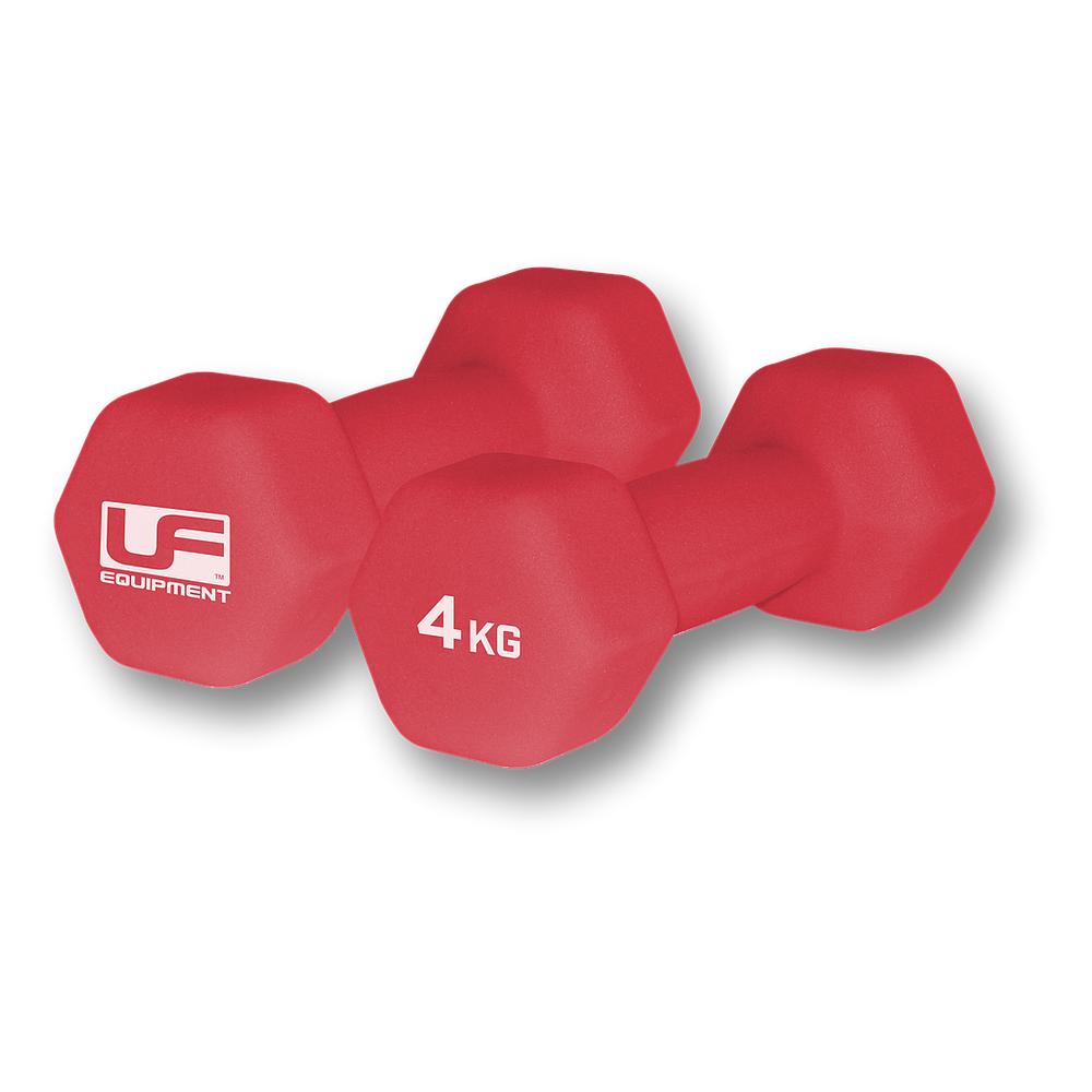 Urban Fitness Hex Dumbbells Neoprene