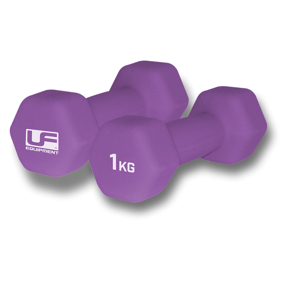 Urban Fitness Hex Dumbbells Neoprene