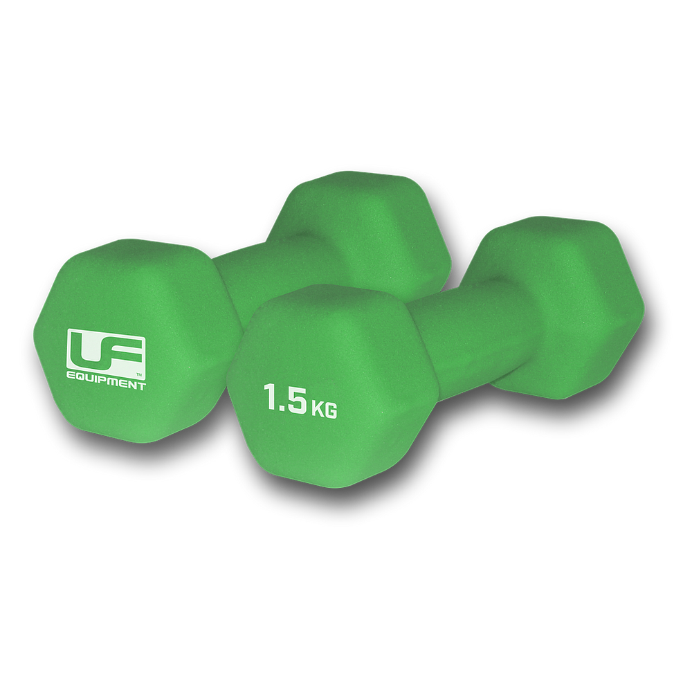 Urban Fitness Hex Dumbbells Neoprene