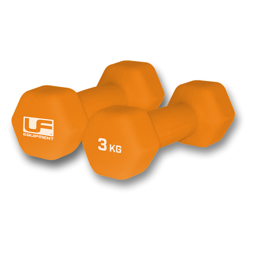 Urban Fitness Hex Dumbbells Neoprene